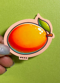 Mango Peel Sticker