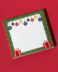 "Holiday Ornaments" Sticky Notes
