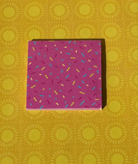 "Keep Calm, Sprinkle On" Sticky Notes